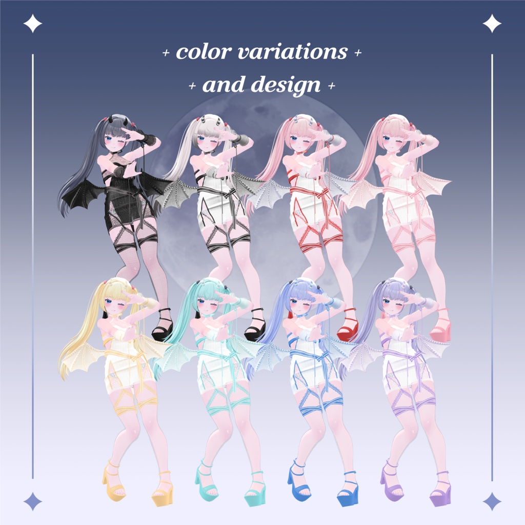 ▶7アバター対応◀ Devil_Dress