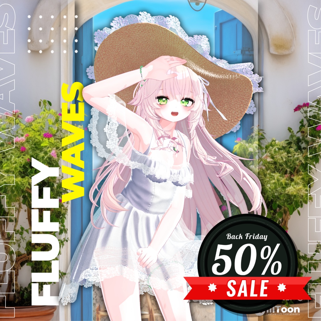 【13アバター対応】FluffyWaves🎀