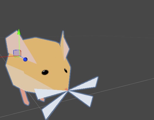 lowpolyトビネズミくん