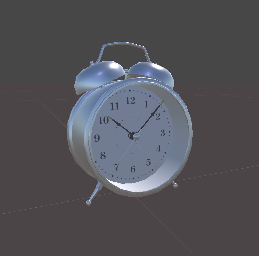 【3Dモデル】目覚まし時計