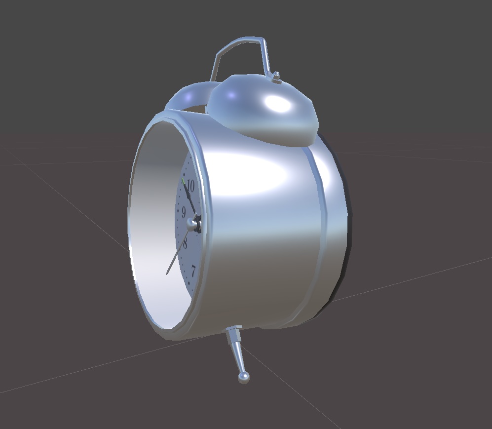 【3Dモデル】目覚まし時計