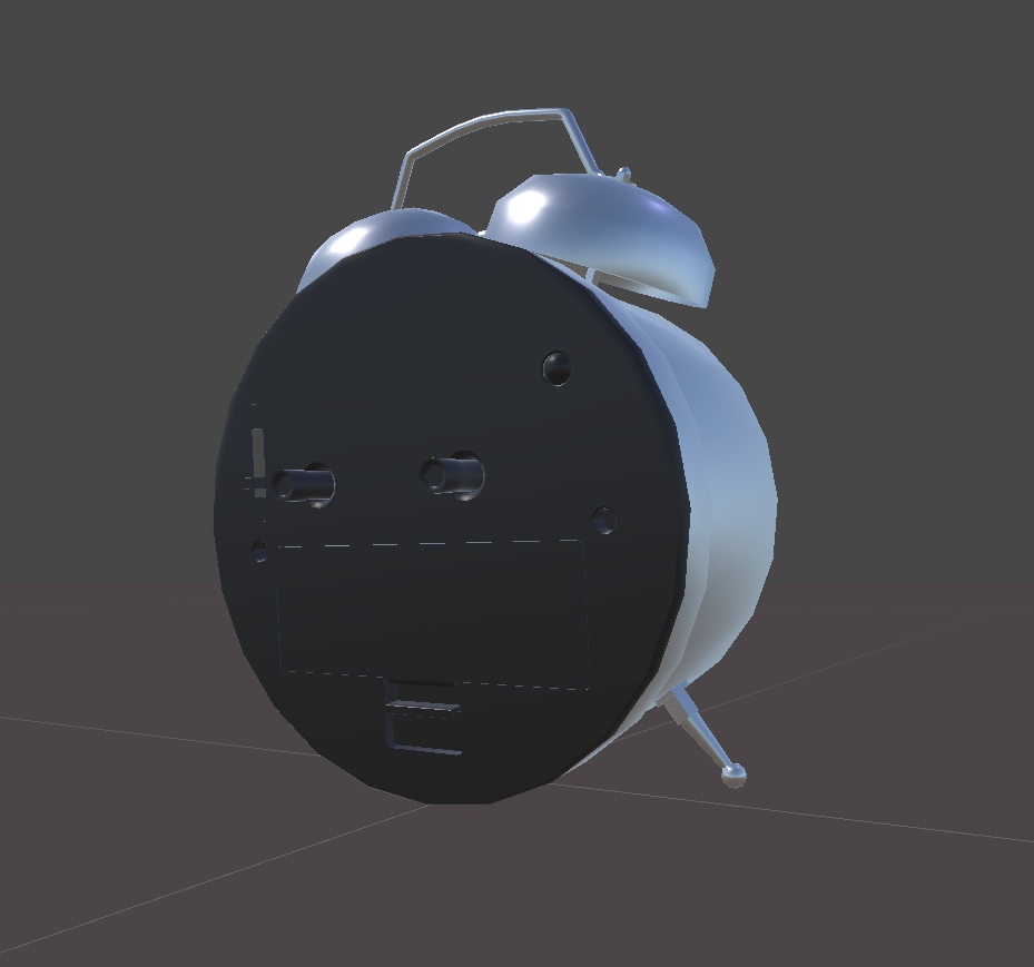 【3Dモデル】目覚まし時計