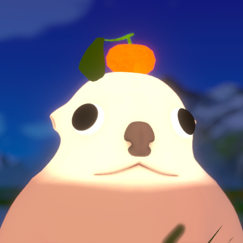 【オリジナルアバター】もちらっこ【3Dモデル】