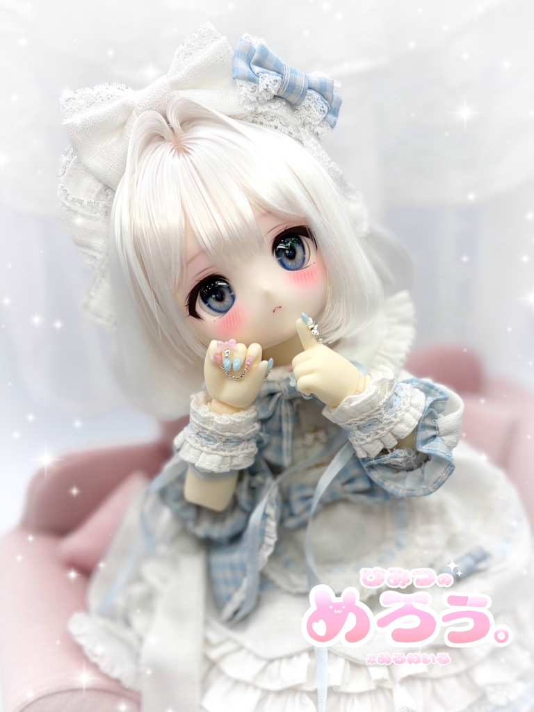 ꒰ Twinkle⭐︎stars ꒱ tinyfox 1/6サイズ ネイルハンド 白肌