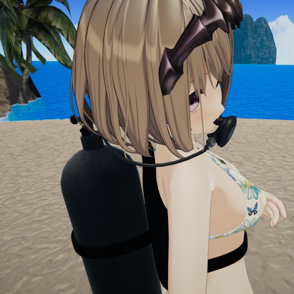 3Dモデル「酸素ボンベ」