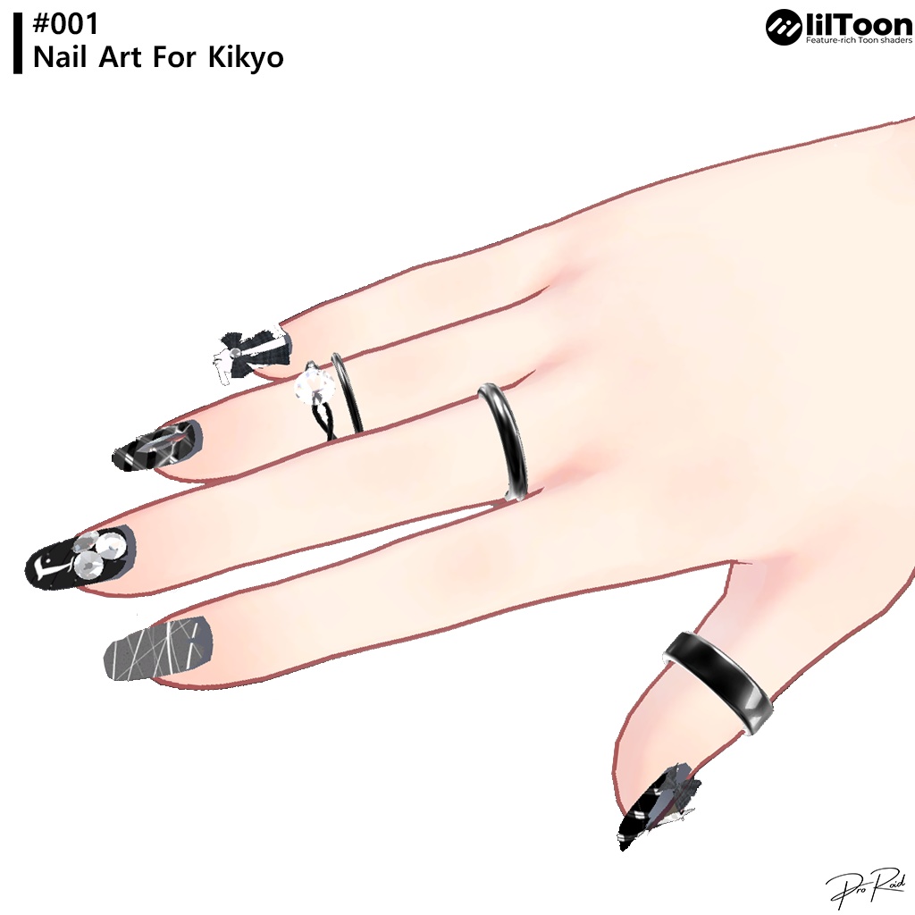 #001 NailArt ( For Kikyo )