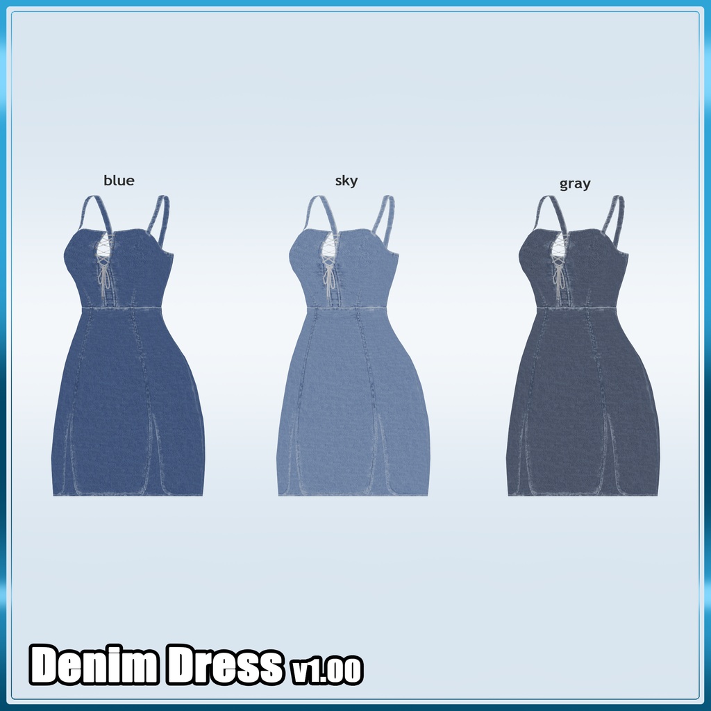 Denim dress v1.00