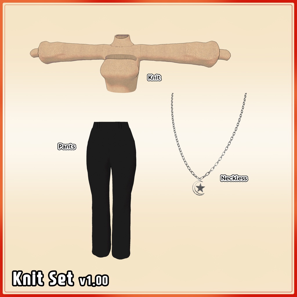 ニットシャツ Knit shirts