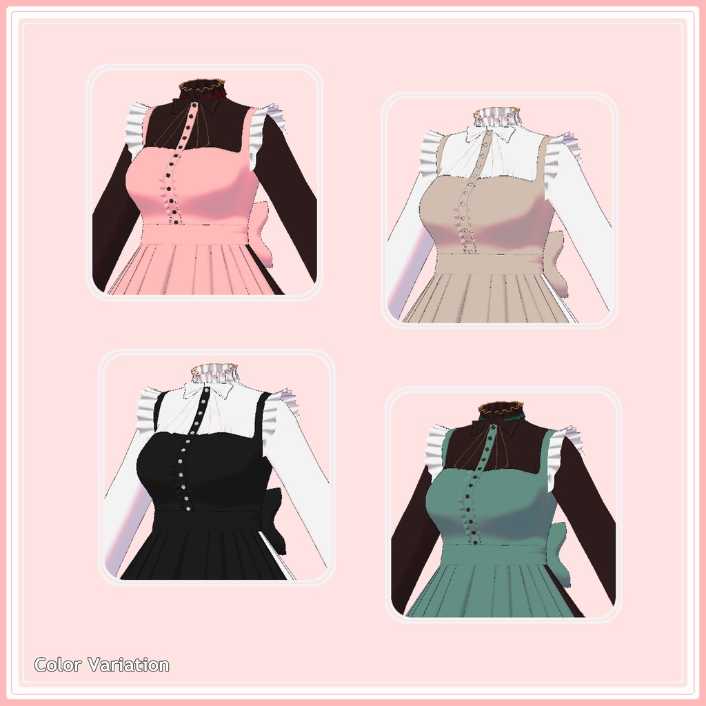 フリルドレス Frill dress v1.00