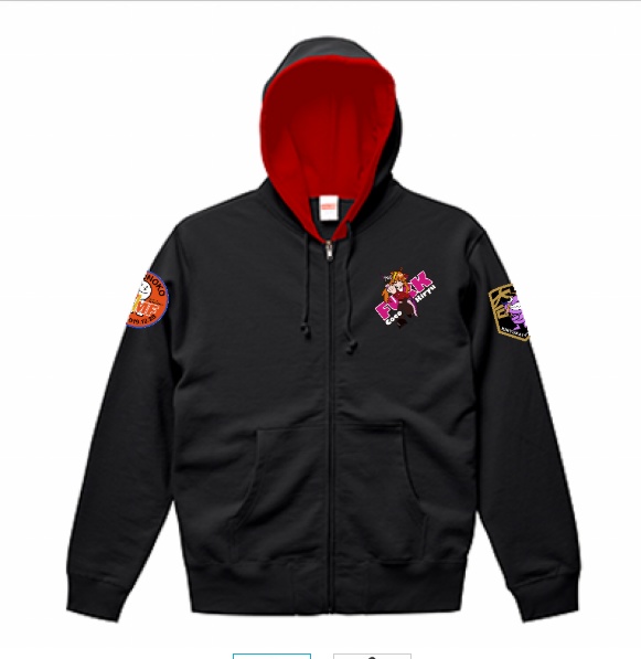 桐生会パーカー