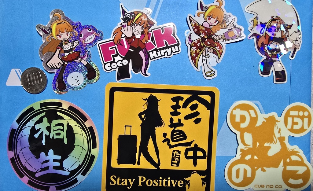 【ステッカー】桐生ココ会長&桐生会関連