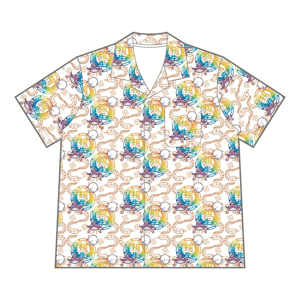 【受注生産分】桐生会アロハシャツ