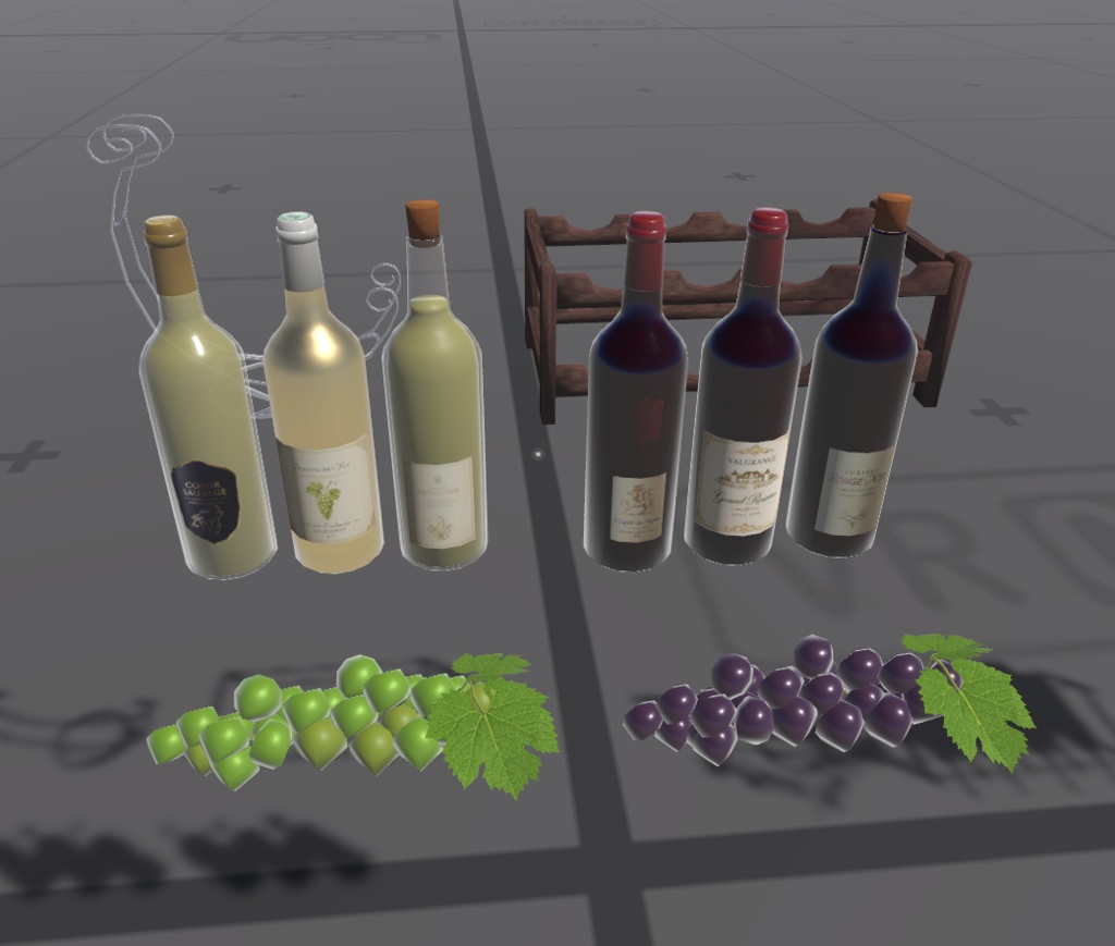 BAR ワインボトルセット (Wine Bottle set)