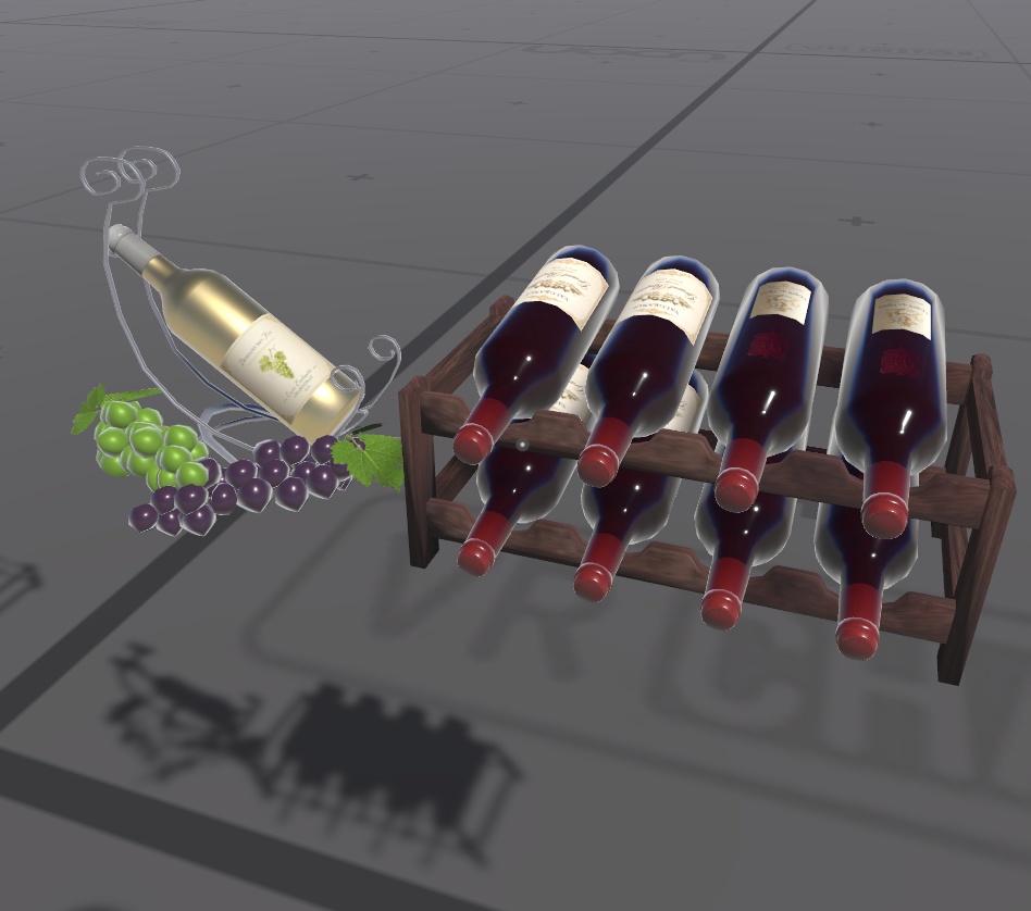 BAR ワインボトルセット (Wine Bottle set)