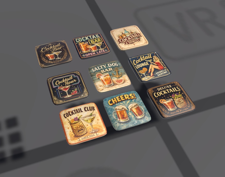 BAR 小物道具セット (tool set)