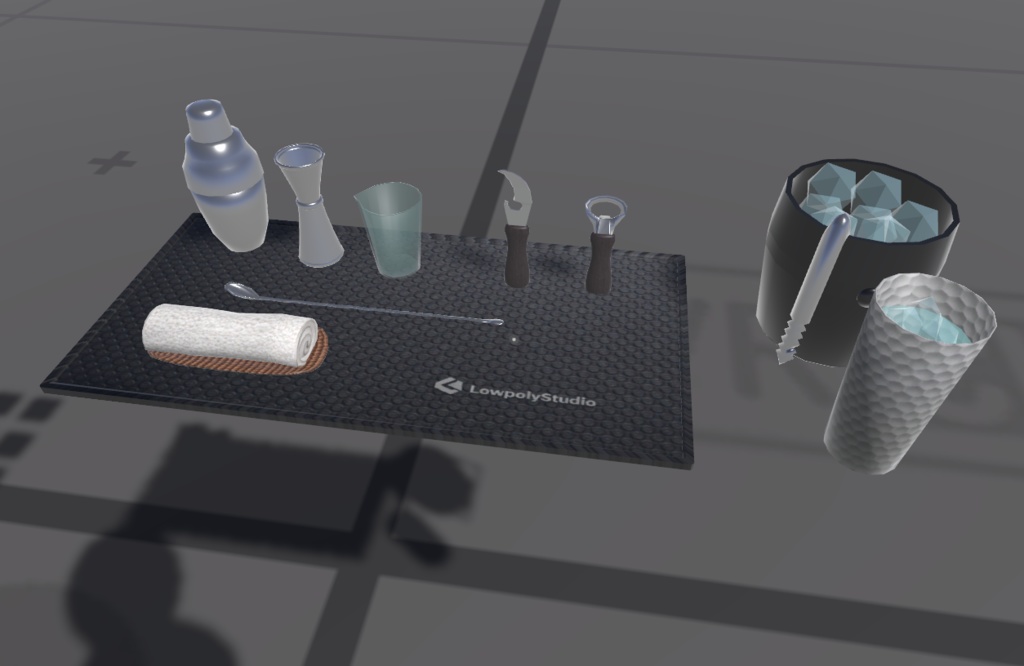 BAR 小物道具セット (tool set)