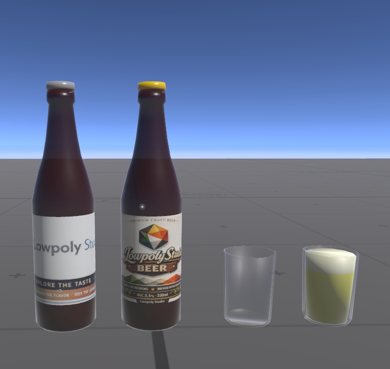 瓶ビールセット(Glass Beer Set)