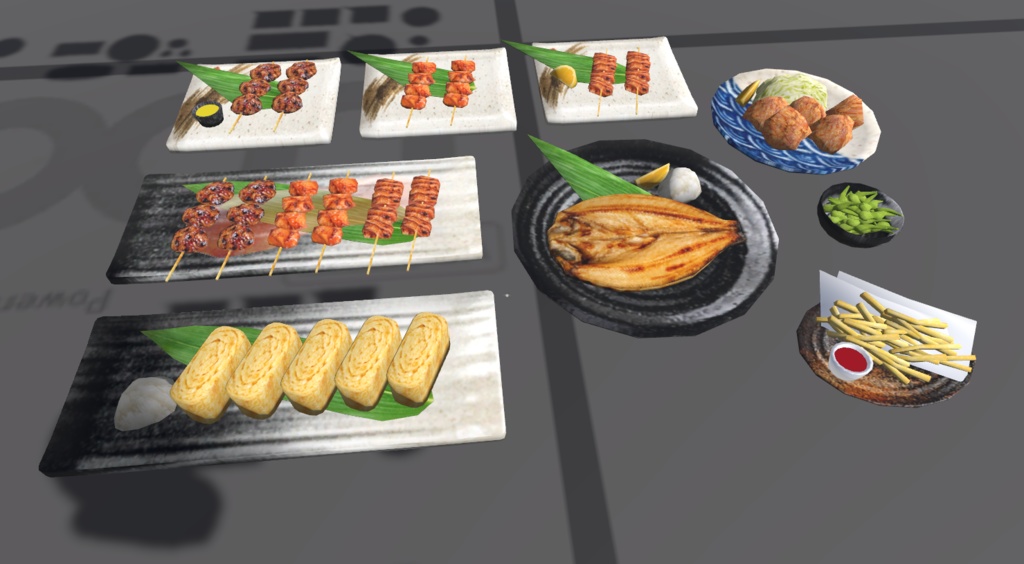 居酒屋フードセット-vol.1 (Izakaya food props-vol.1)