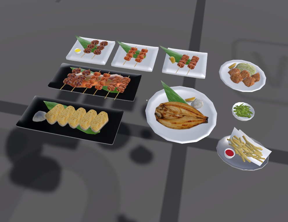 居酒屋フードセット-vol.1 (Izakaya food props-vol.1)