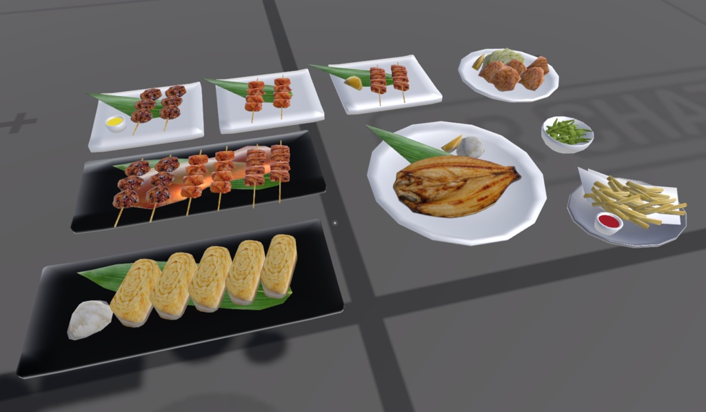 居酒屋フードセット-vol.1 (Izakaya food props-vol.1)