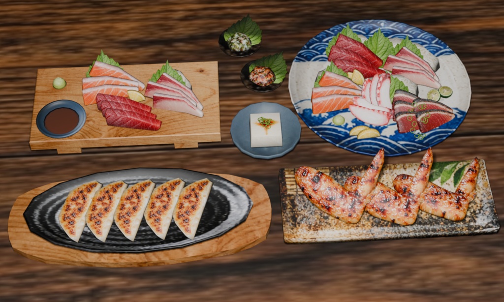 居酒屋フードセット-vol.2 (Izakaya food props-vol.2)