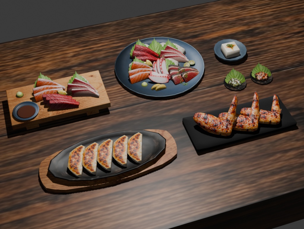 居酒屋フードセット-vol.2 (Izakaya food props-vol.2)