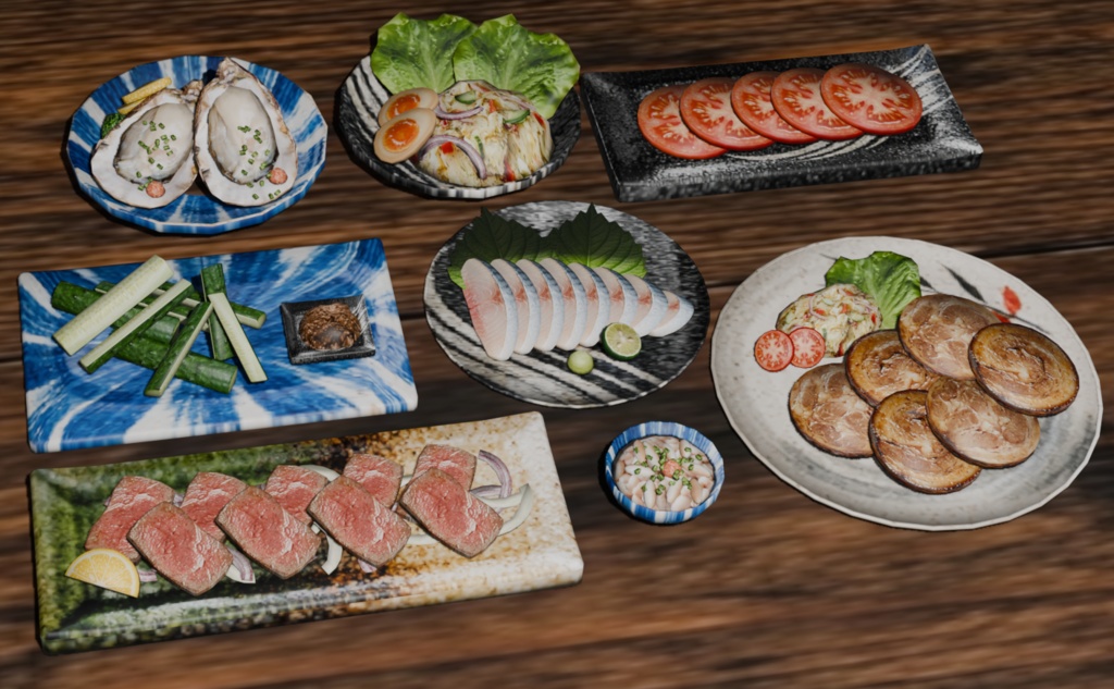 居酒屋フードセット-vol.3 (Izakaya food props-vol.3)