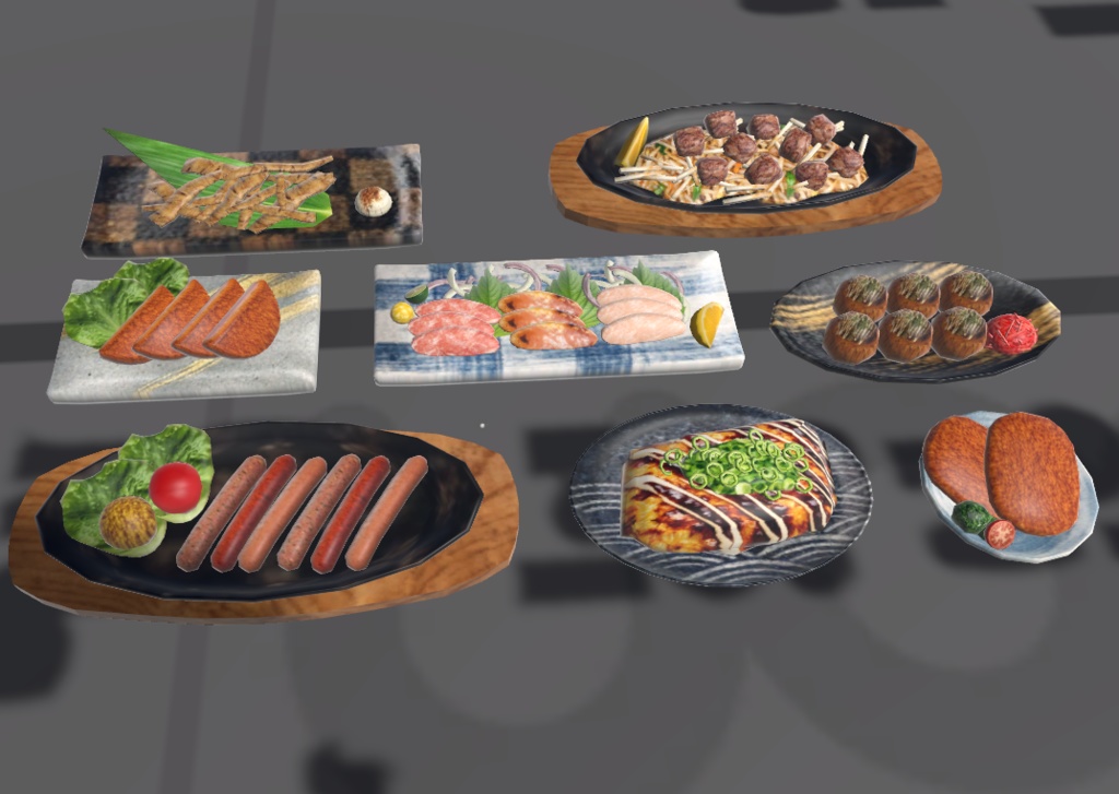 居酒屋フードセット-vol.4 (Izakaya food props-vol.4)