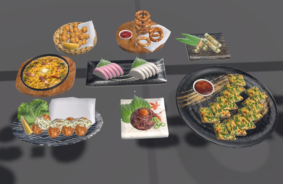 居酒屋フードセット-vol.5 (Izakaya food props-vol.5)