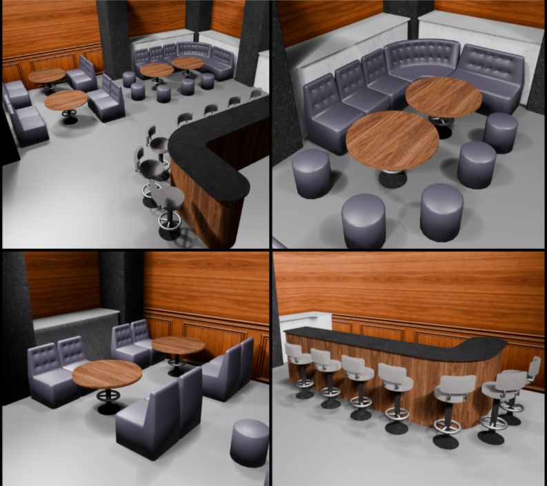BAR インテリア構築セット (BAR Interior module set)