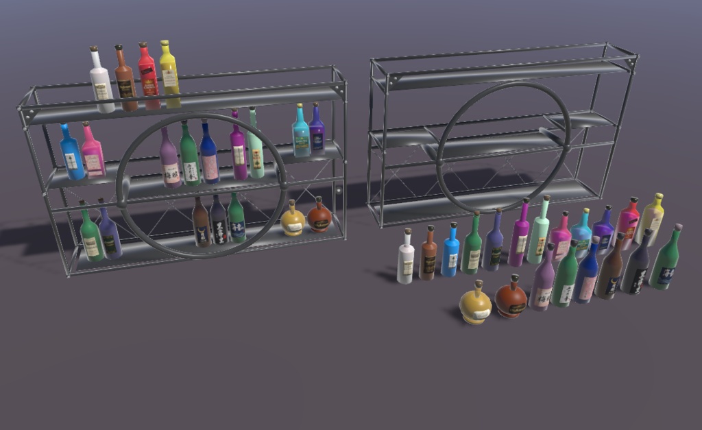 BAR Bottle Collection Set (酒コレクション)