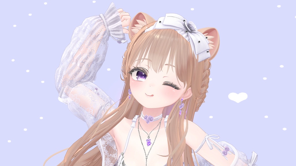 マヌカ用アイテクスチャ「うるふわはーとeye」 -MANUKA eye texture-