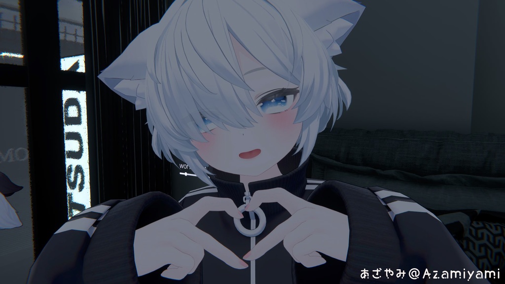 真冬用アイテクスチャ「ふわふわおさかなアイ」 -Mahuyu eye texture-