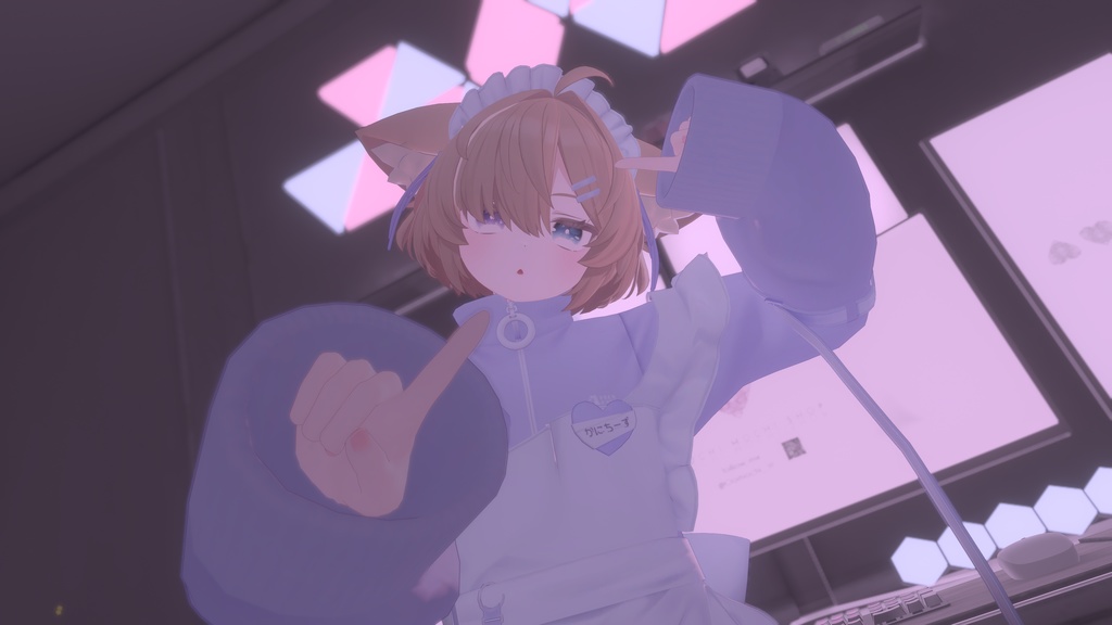 真冬用アイテクスチャ「ふわふわにくきゅうアイ」 -Mahuyu eye texture-