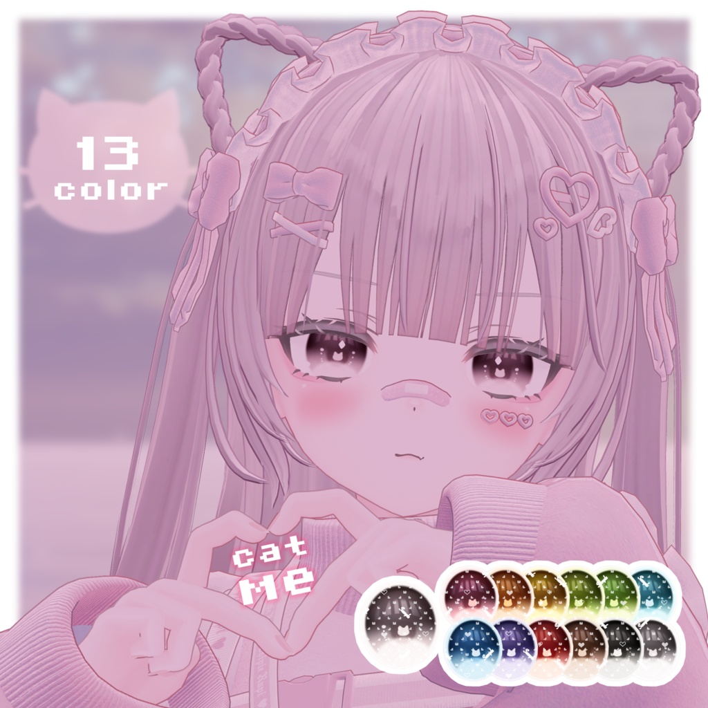 リルル用アイテクスチャ「Cat Me」-Riruru eye texture-