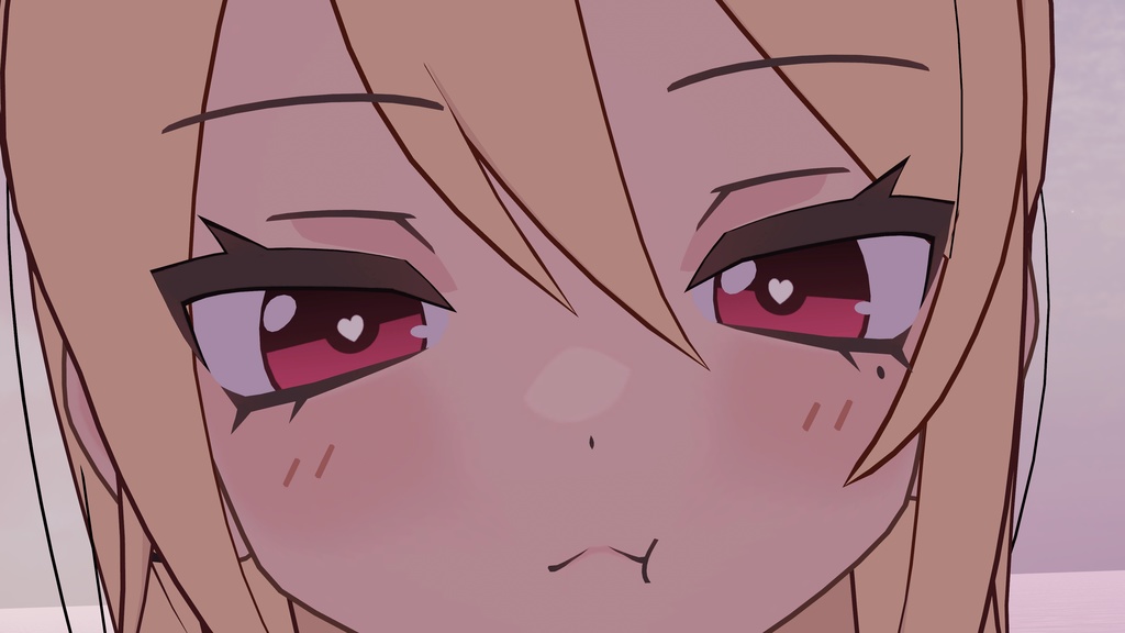 凪夜瑠璃用アイテクスチャ「ぷちっとあい+heart」-Nagiya Ruri eye texture-