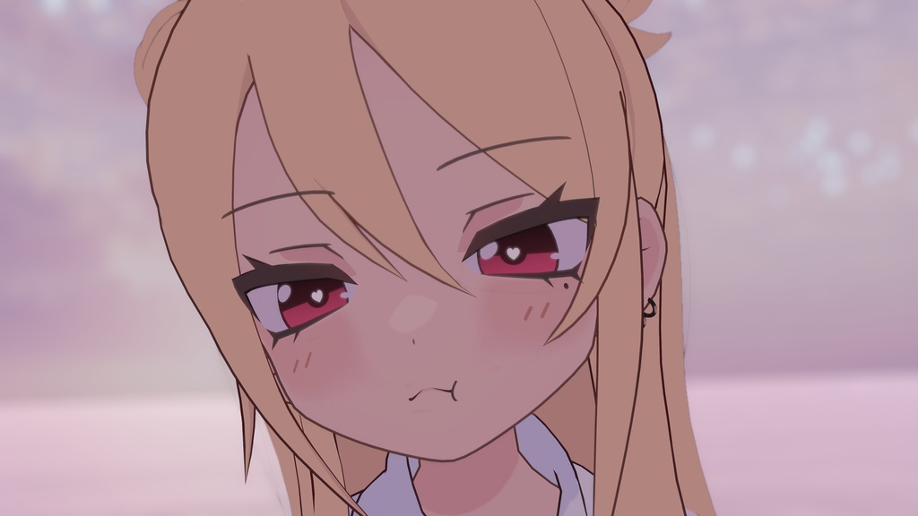 凪夜瑠璃用アイテクスチャ「ぷちっとあい+heart」-Nagiya Ruri eye texture-