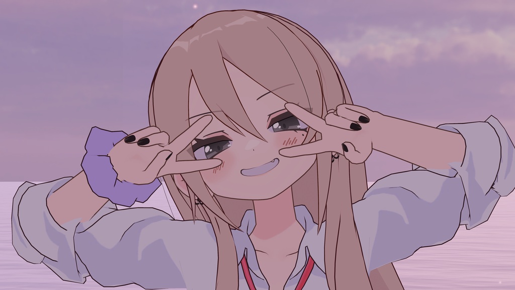 凪夜瑠璃用アイテクスチャ「ぷちっとあいぶらっく」-Nagiya Ruri eye texture-