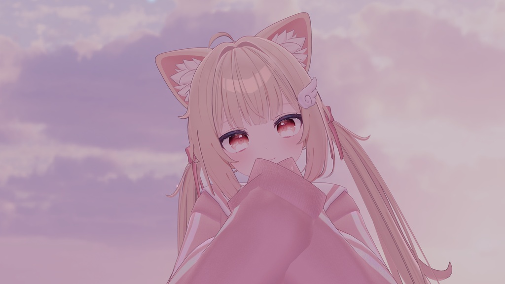 シフォン 用アイテクスチャ「こずみっくわーどあい「にゃ!」」-Chiffon eye texture-