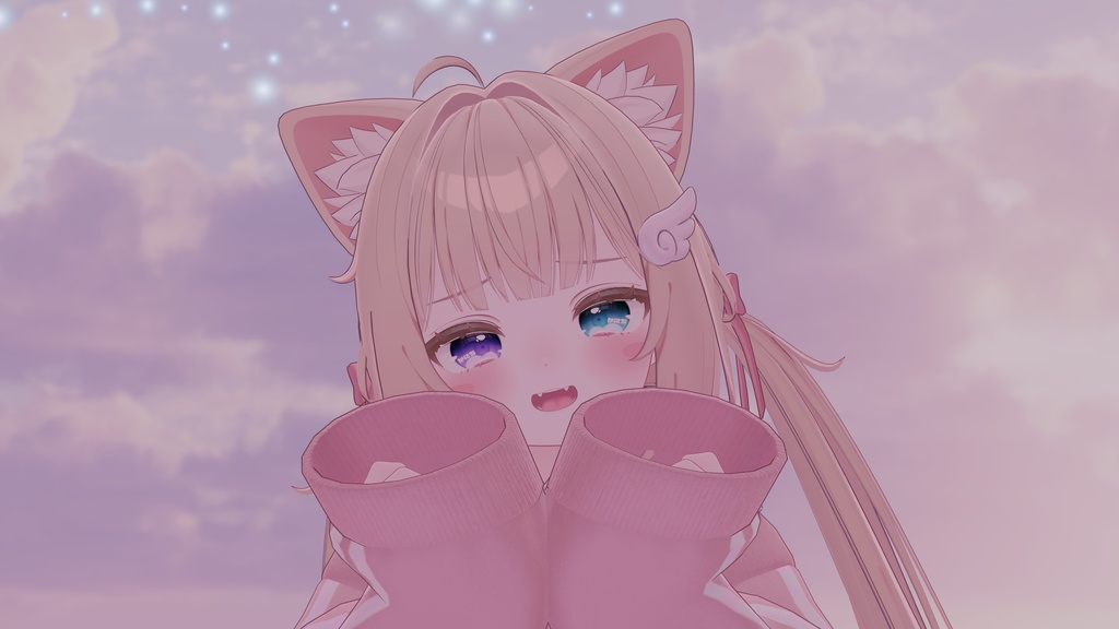 【セミオーダー】シフォン 用アイテクスチャ「こずみっくわーどあい「おんりーわん!」」-Chiffon eye texture-