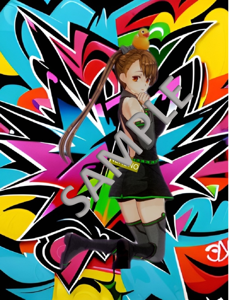 1.猫乃スマホ用壁紙A