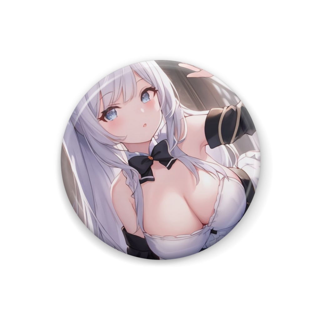 メイドちゃん缶バッジ