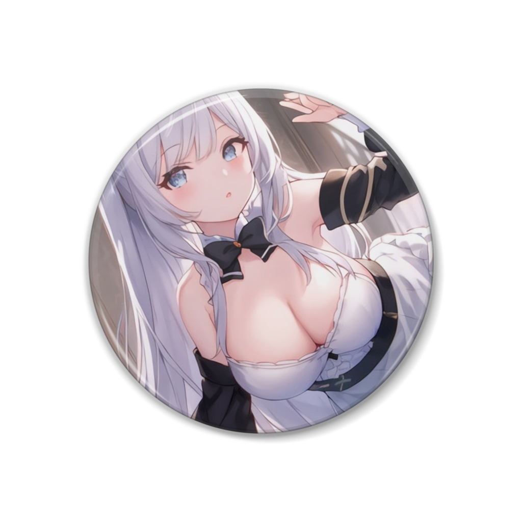 メイドちゃん缶バッジ