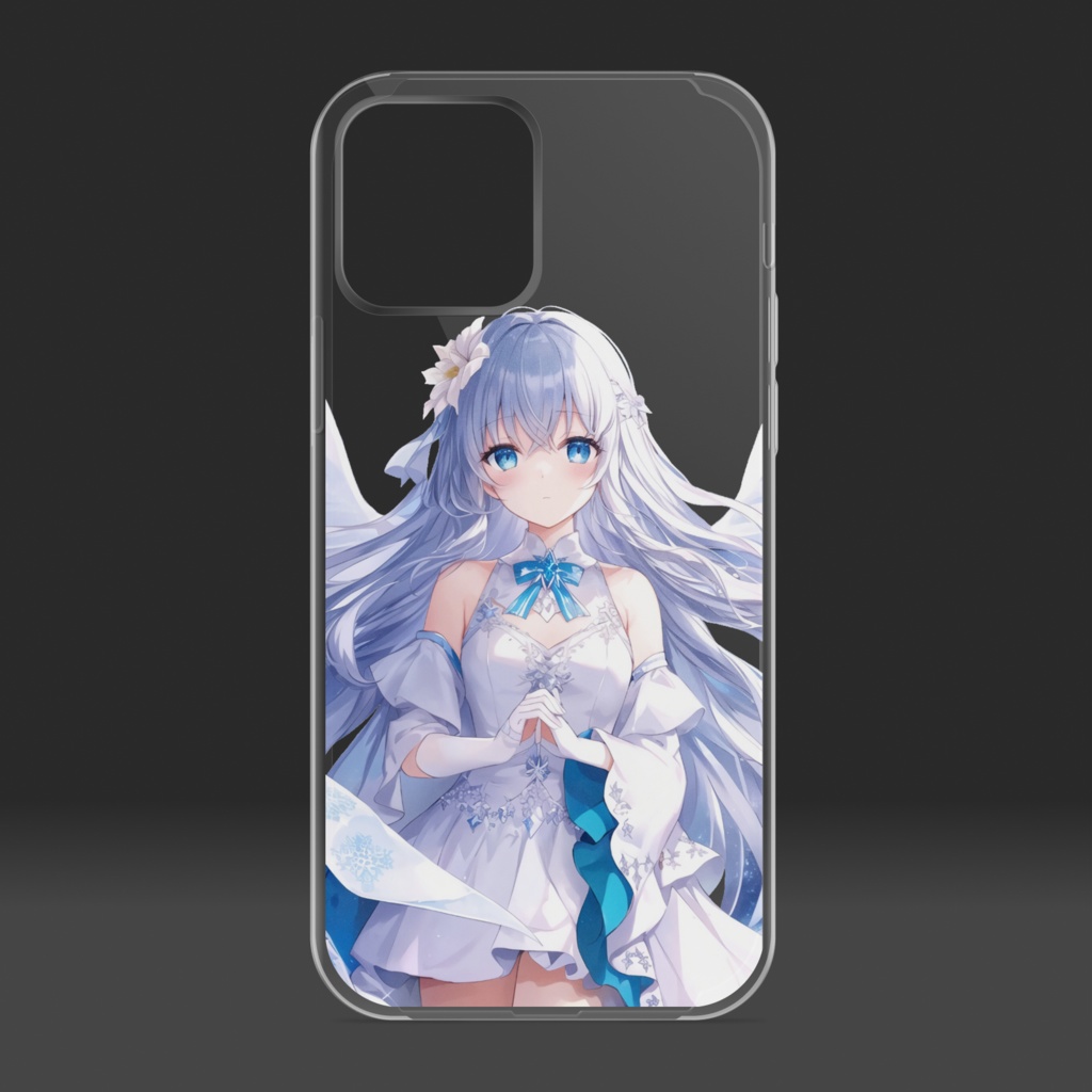 天使ちゃんクリアiPhoneケース