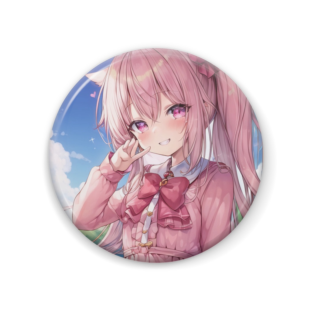 メスガキピンクちゃん缶バッジ