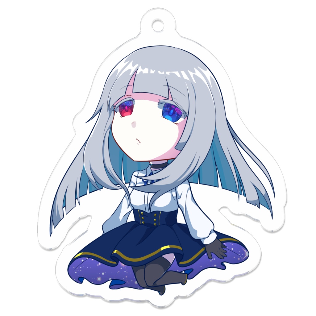 【秘密結社ﾅｲﾊﾅｼ】少女SDアクキー