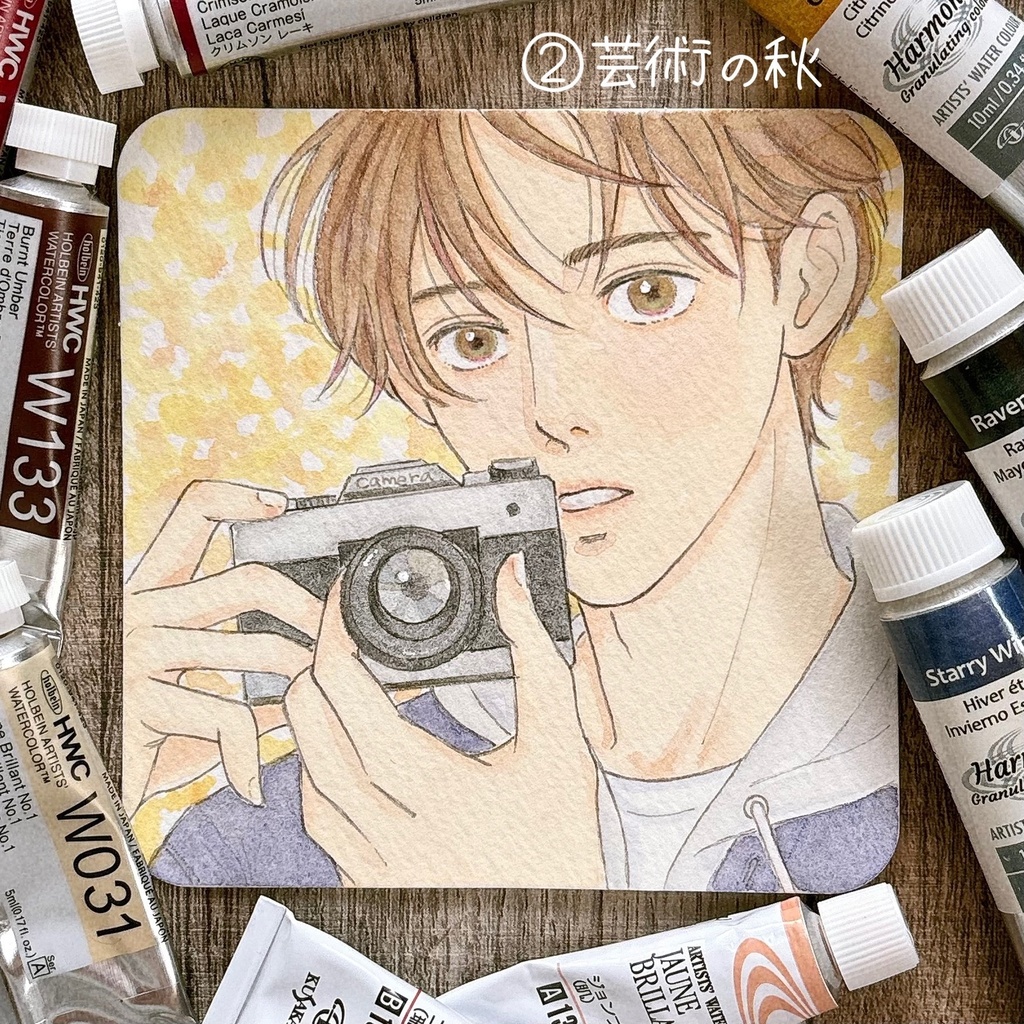 【ミニ原画】◯◯の秋シリーズ