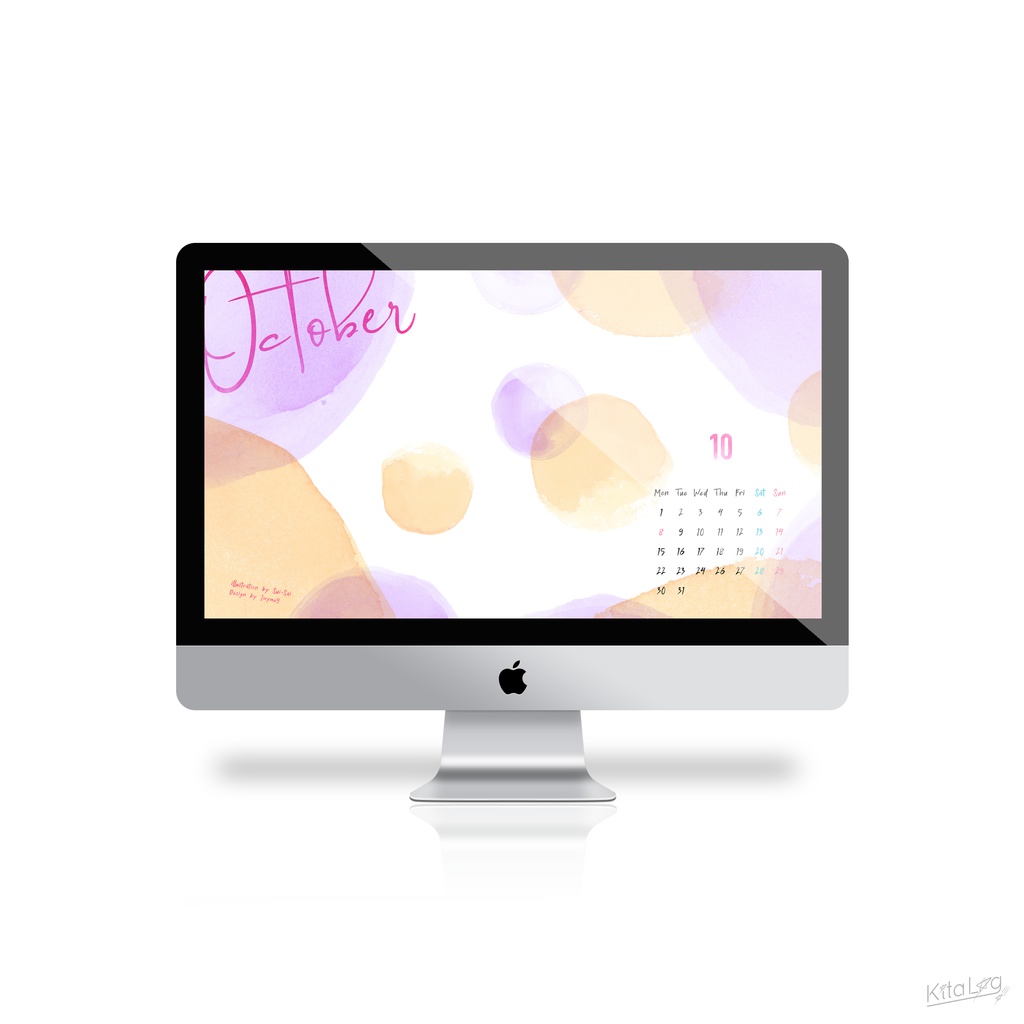 10月カレンダー