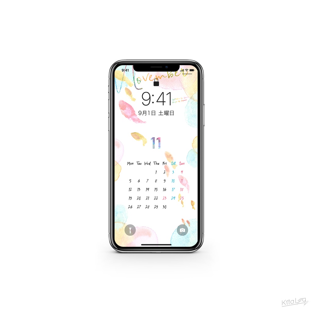 11月カレンダー