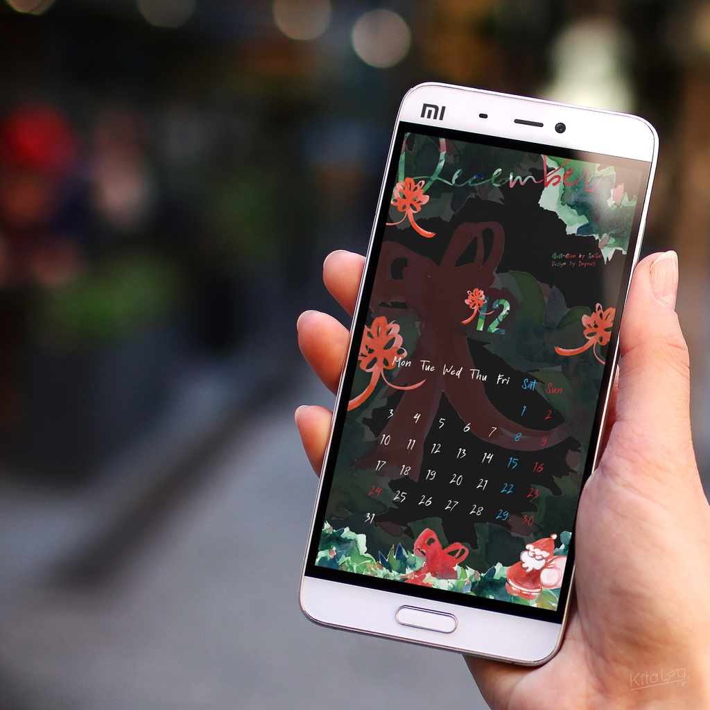 12月カレンダー